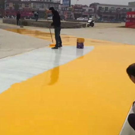 涪陵彩色路面喷涂翻新的使用寿命多长